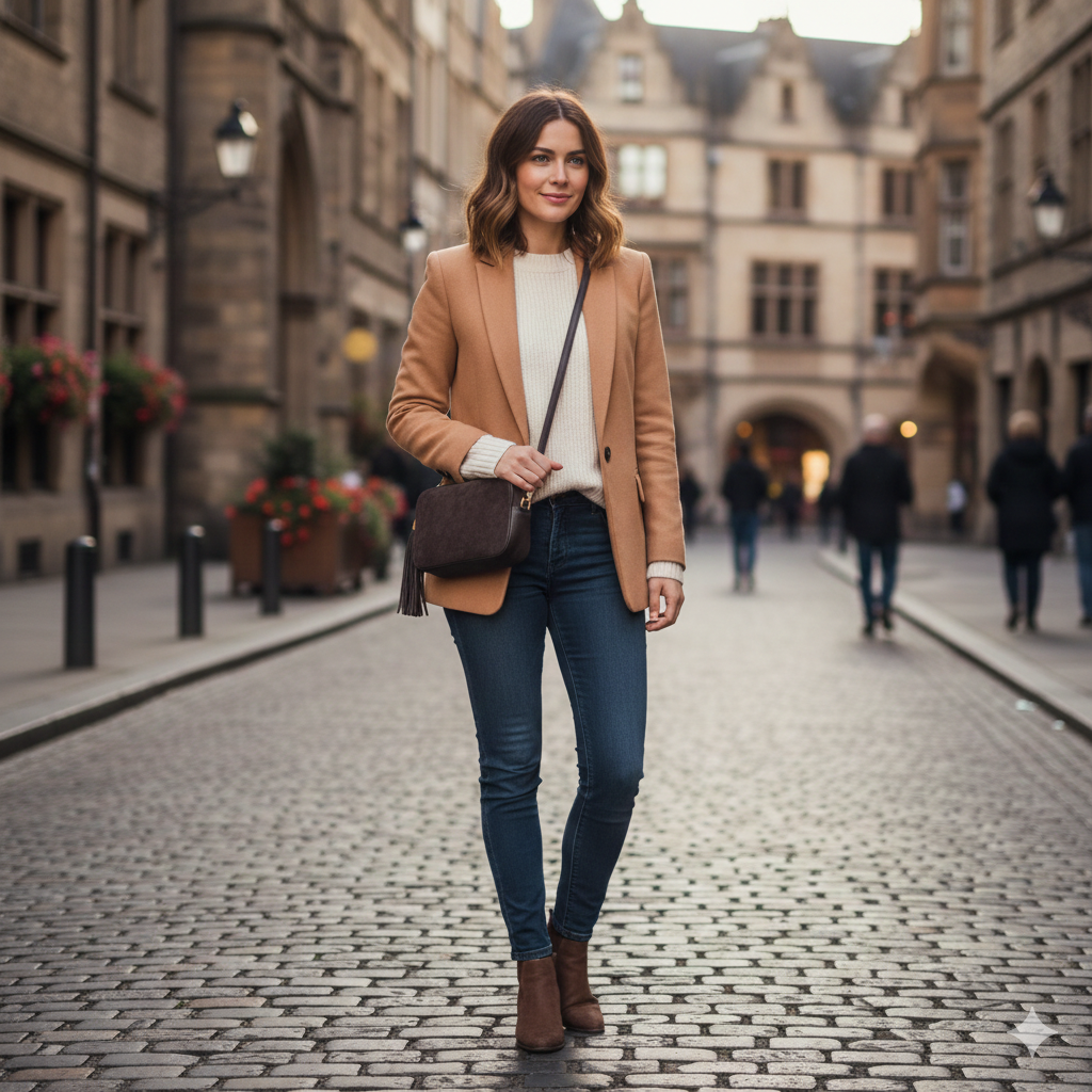 Geantă damă din piele naturală maro inchis Ancuta